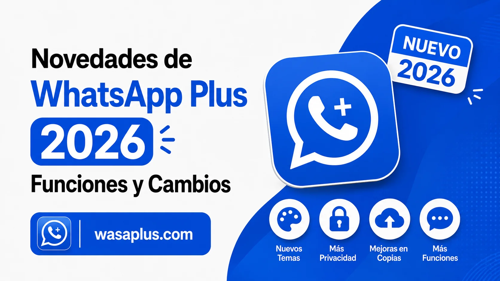 Novedades de WhatsApp Plus 2026 Funciones y Cambios